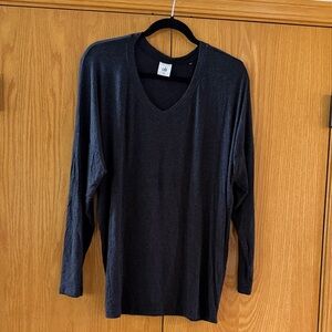 CAbi Black Serenity Tee … V-Neck Long Sleeve